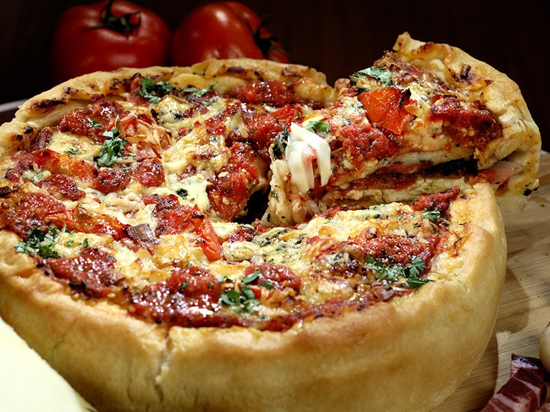 Chicago Deep Dish Pizza