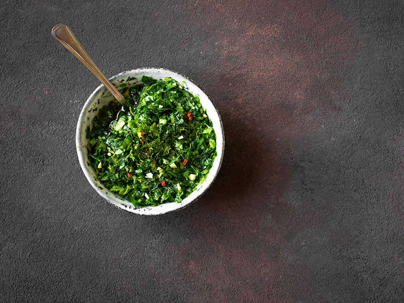 Chimichurri Meat Sauce