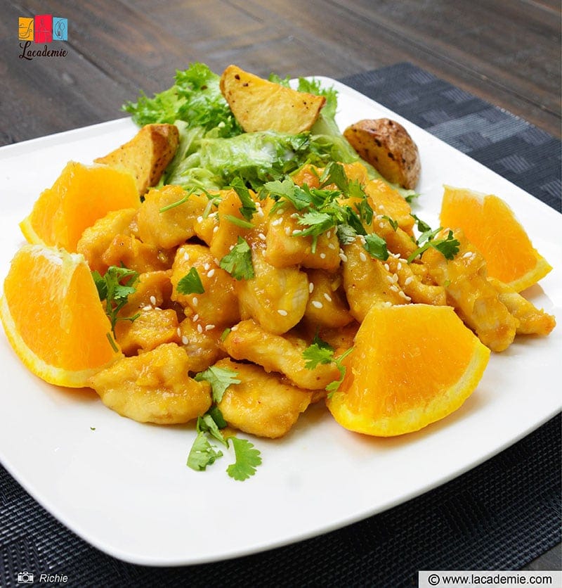 Chinese American Orange Chicken