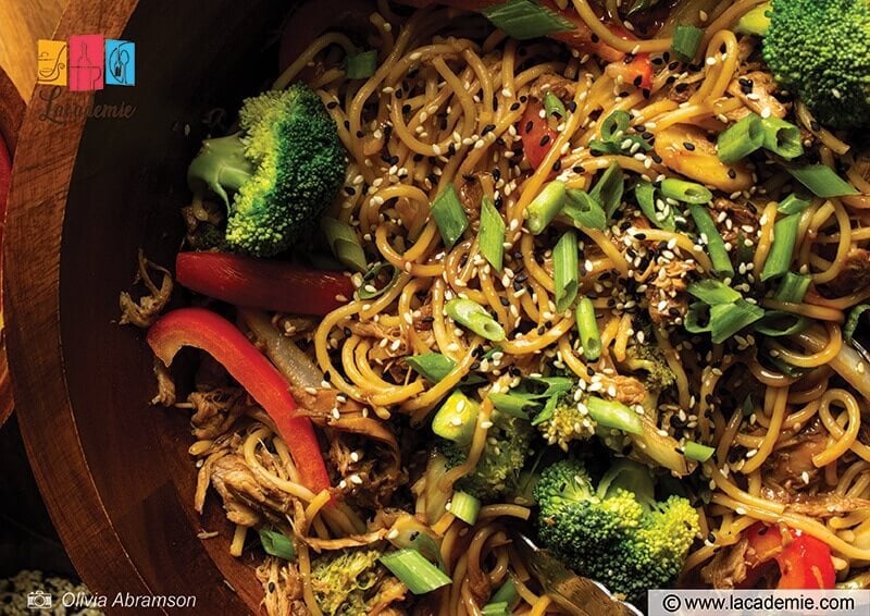 Crockpot Chicken Lo Mein