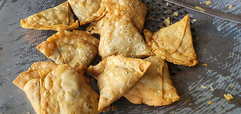 Fried Pastry With Savory Fillings