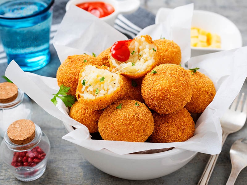 Fried Rice Balls