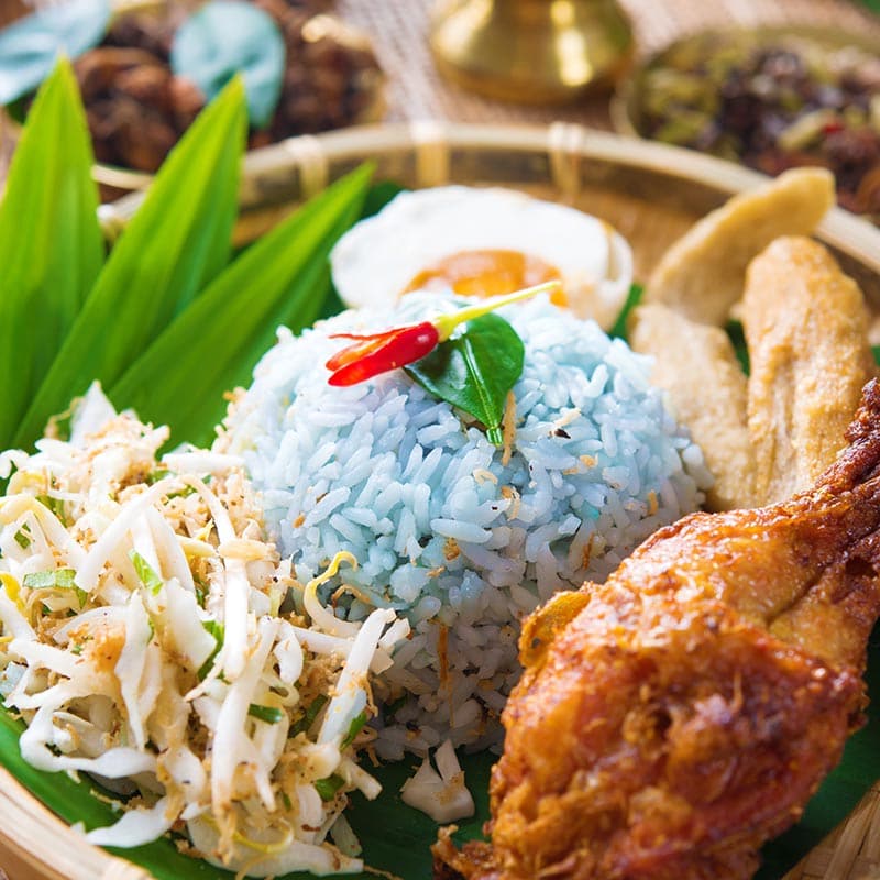 Nasi Kerabu Malaysian