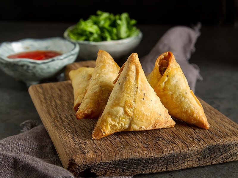 Samosa With Savory Filling