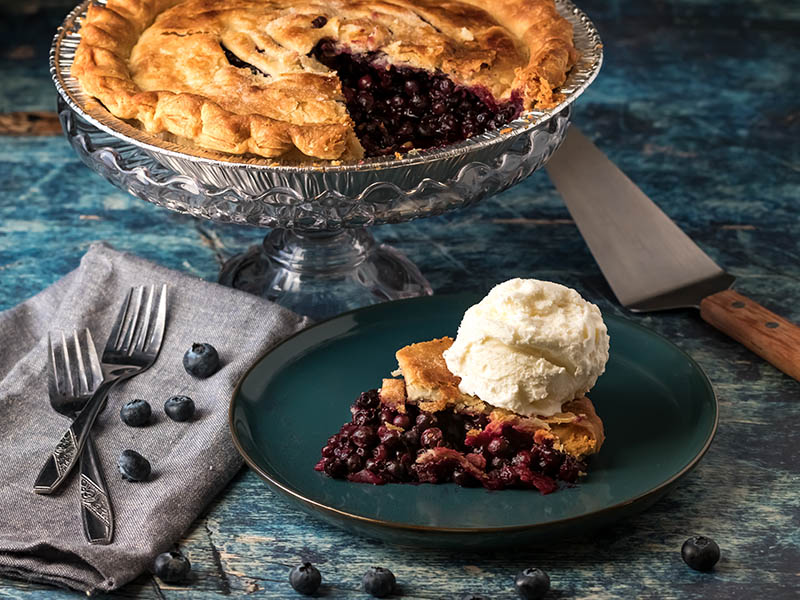 Saskatoon Berry Pie