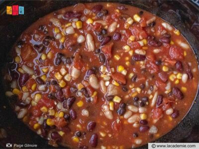 Slow Cooker 3 Bean Chili