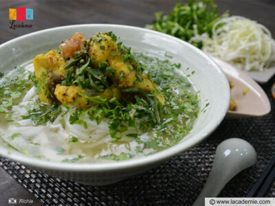 Vietnamese Thick Noodle Soup With Fish Recipe